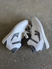 Vintage Slam Dunk High Top Sneakers White Grey Mens Size 8 Deadstock