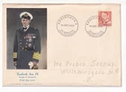 STAMP DENMARK  "FREDERIK DEN 9TH" 95 ORE 1953 FIRST DAY COVER