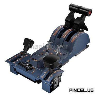 WINWING URSA MINOR 32 Metal Throttle with PAC Unit Support for X-Plane/MSFS P3D