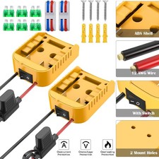 1 4 Packs Power Wheel Adapter Compatible with Dewalt 20V Battery Converter Kit
