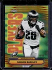 2025 Topps Chrome Saquon Barkley Gold Refractor (RAW)
