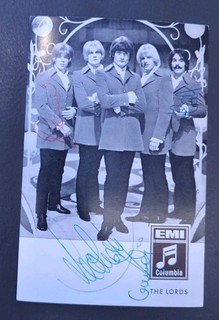 The Lords original signierte Autogrammkarte autograph Band Star Club