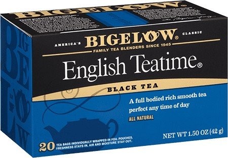 Bigelow Teas Английский чай для чаепития 20 пакетиков
