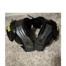 Riddell Power Football Shoulder Pads small Adjustable with back plate.