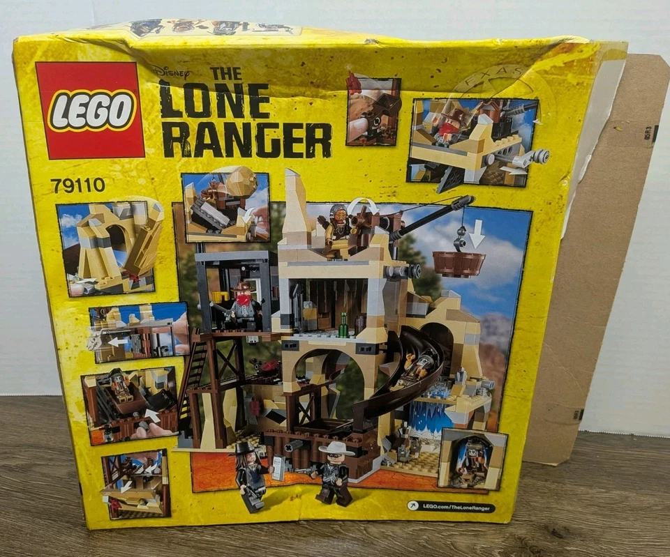 Lego The Lone Ranger Silver Mine Shootout 79110 BOX ONLY No Lego Pieces Included - Image 3 of 4