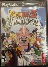 Dragon Ball Z Infinite World PS2 Complete CIB Black Label Sealed Brand New 
