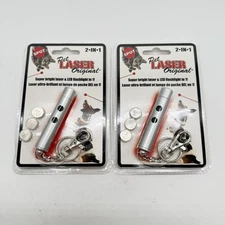 2pk Ethical Pet Laser Exerciser Original 2 in 1 Dog & Cat Toy