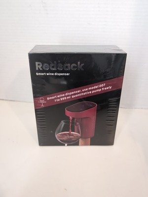 Redsack Wine Dispenser Electric Decanter Aerator Whiskey Pourer Pump WHITE Rare