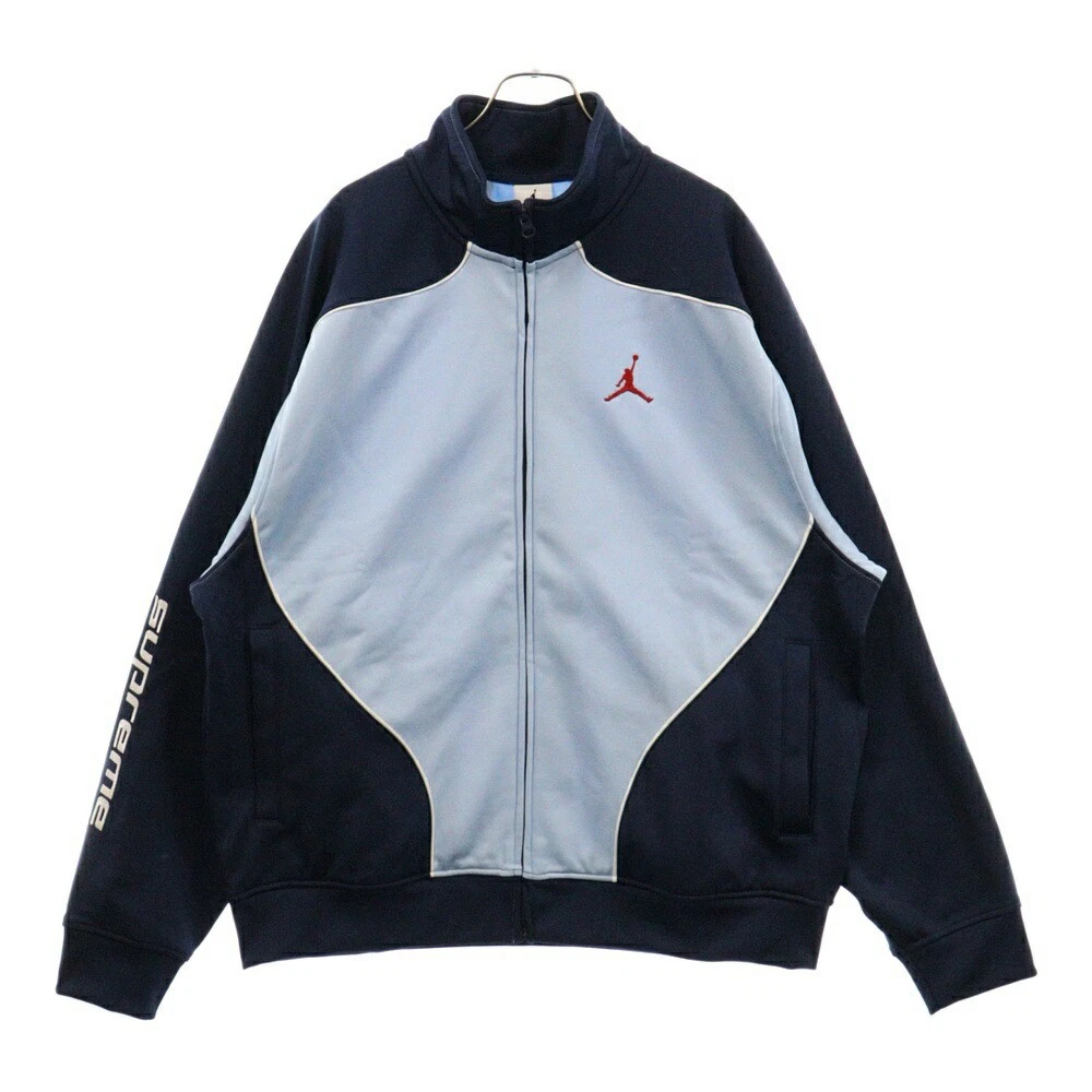 Veste de survêtement Jordan Tricot bleu Supreme taille L 24Aw FkL58