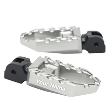 Custom Laser Front Wide Foot Pegs For Ducati Scrambler 800 1100 Hypermotard 950