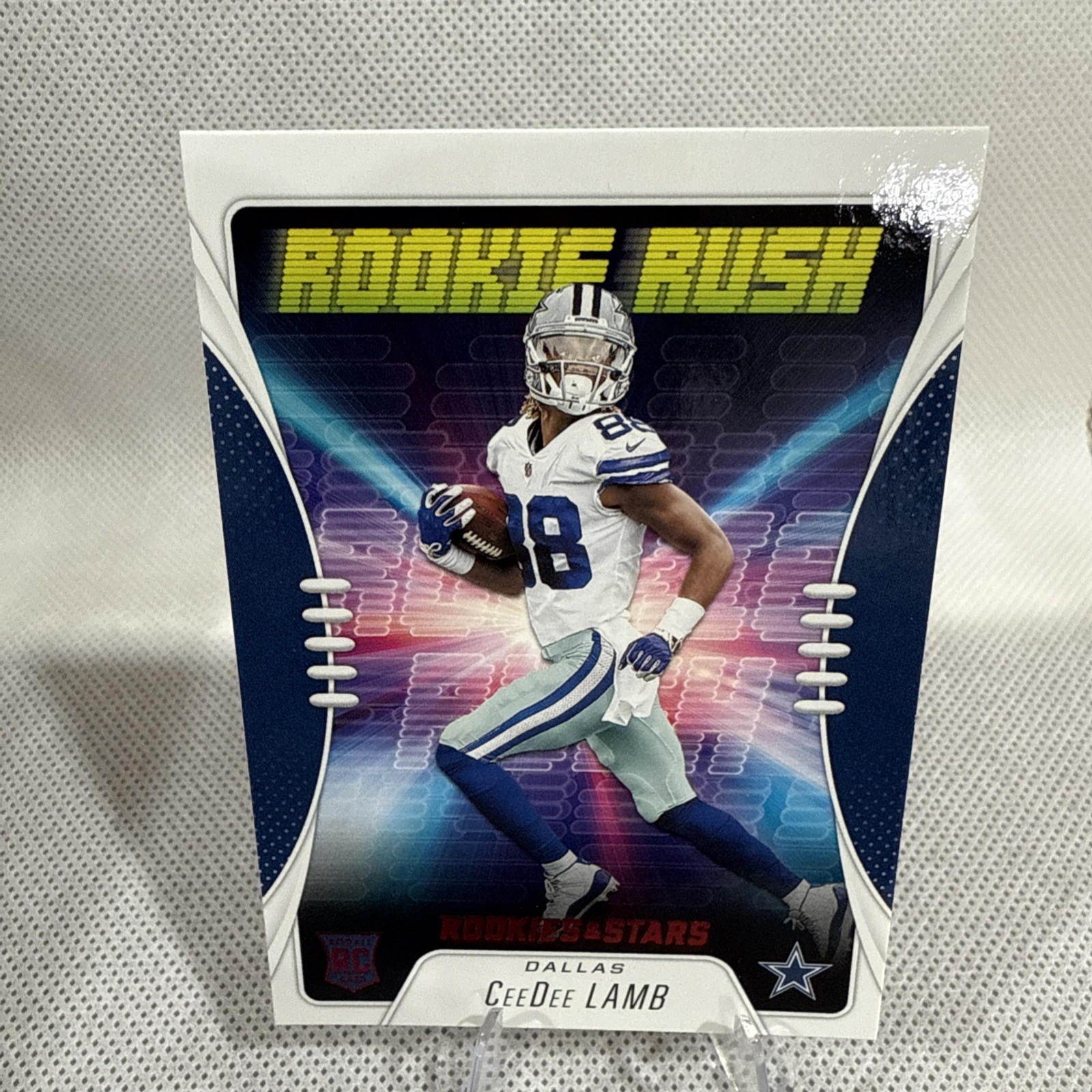 2020 Panini Rookies & Stars - Rookie Rush CeeDee Lamb #RR-9 (RC) - Cowboys