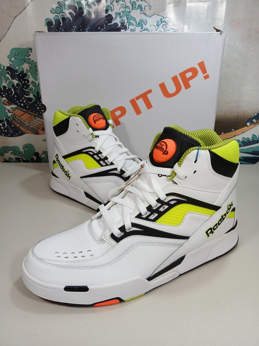 Reebok Pump TZ 'Solar Yellow' 100033132 Sz 13 | eBay