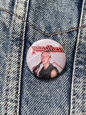 Judas Priest Pinback Vintage Button Badge British Heavy Metal Band Music Pin#229
