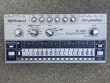 Roland TR-606 Drumatix 1984 Drum Machine/ Carry Case/ Op. Manual/ Power Supply +