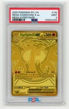 Pokémon Mega Charizard X ex Mega Iper Rara Holo PSA 9 130/094 Fiamme Fantastiche