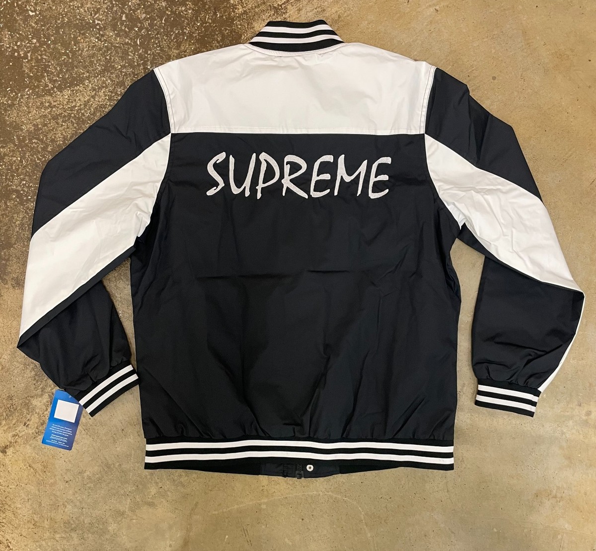 SUPREME x CHAMPION Warm Up Jacket NWT New with Tags SIZE LARGE 
