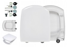 RAMM WC-Sitz passend Cersanit Carina,  weiß, SoftClose,