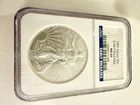 2007-S SILVER EAGLE $1 NGC MS 69 EARLY RELEASES