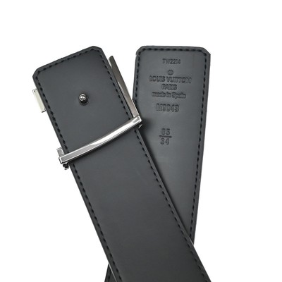 LOUIS VUITTON LV Initiales Belt 40mm 85/34 Monogram Eclipse  display picture 3