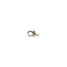 Brass Smooth Lobster Claw Clasps - Gold Finish, Silver Plated and Gunmetal 9