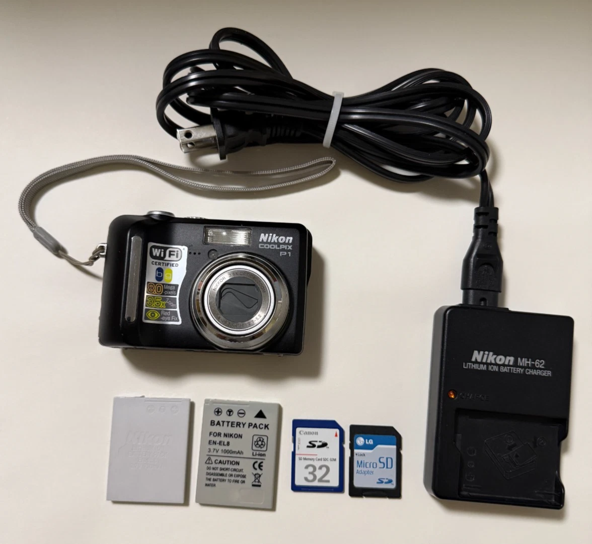 Preços baixos em Câmeras digitais Nikon Coolpix P1 | eBay