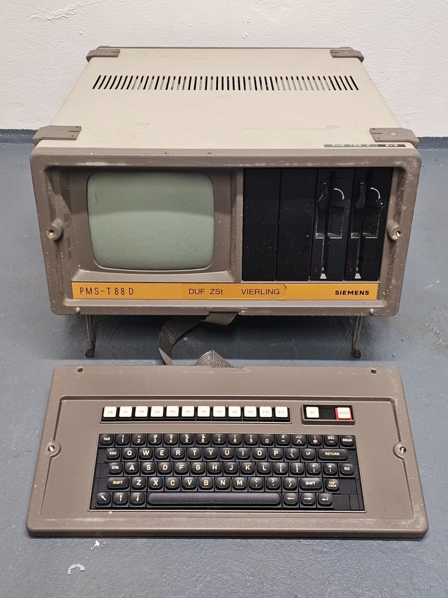 VINTAGE COMPUTER SIEMENS PMS-T88D FOR PARTS
