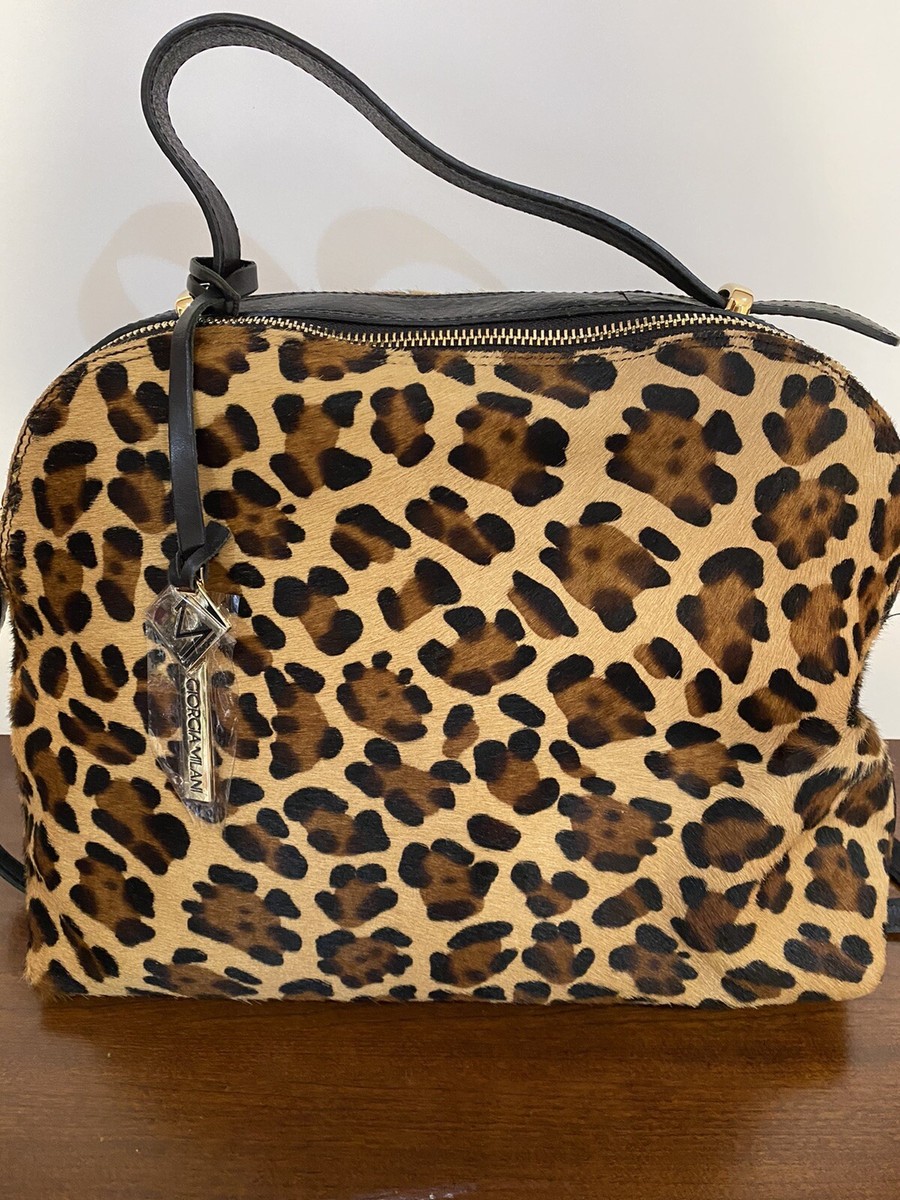 バッグ GIORGIA MILANI Giorgia Milani Leather Hobo Knotted Strap Shoulder Bag Black