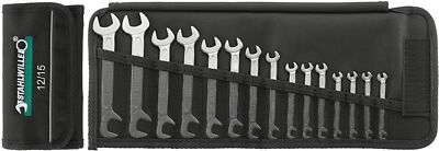 Stahlwille SET DOUBLE ENDED OPEN SPANNERS 96404654 Set with  13 Psc. 12A/13