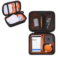 Mchoi Hard EVA Travel Case for Square Terminal/Square Dock Reader, Printer Pa...