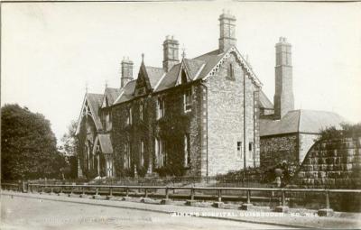 ECHTFOTO POSTKARTE THE MINER'S HOSPITAL, GUISBOROUGH, NORTH YORKS, PHOENIX #2058