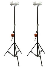 Two (2)xTRUSS 17FT LIGHTING CRANK STANDS 220 ...