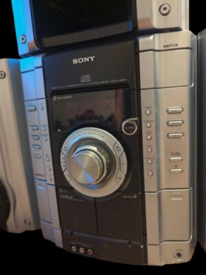 Sony Mini Hi-Fi Component System MHC-GX450 3-CD Changer - TESTED