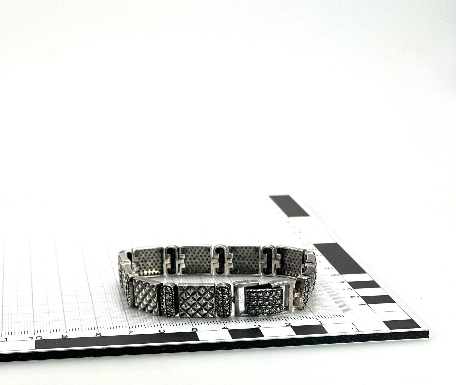 Solid Crafted 925 Sterling Silver Bracelet for th… - image 7