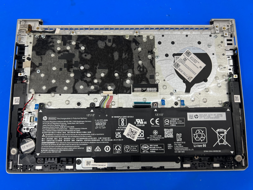 Genuine HP ProBook 630 G8 Laptop Palmrest US Backlit Keyboard Battery Touch Pad - Picture 2 of 2