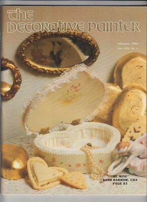 The Decorative Painter Magazine February 1989 Be Mine Ruth Barrow