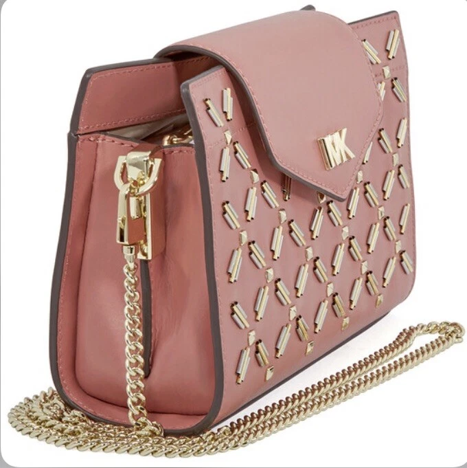 Michael kors medium clearance floral leather crossbody clutch