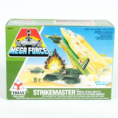 Neu in OVP Vintage 1989 Kenner Mega Force Triax Strikemaster