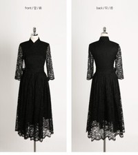 Korea Hanbok Dress, Korean Modernized Traditional Costume Half Sleeve Hanbok
