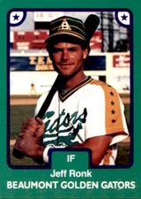 1984 Beaumont Golden Gators TCMA #25 Jeff Ronk Rancho Palos Verdes California CA