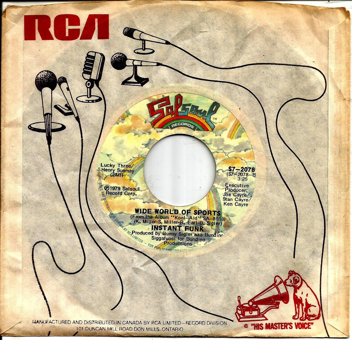INSTANT FUNK - I GOT MY MIND MADE UP / WIDE WORLD OF SPORTS INSTANT FUNK - I GOT MY MIND MADE UP / WIDE WORLD OF SPORTS