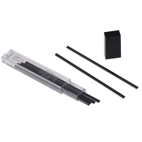 30x/5Boxes 2B Mechanical Pencil Lead Refill Hard Smooth Black Practical LY.RI - Afbeelding 5 van 10