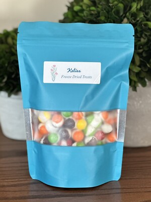 Freeze Dried Skittles, 5oz Bag.