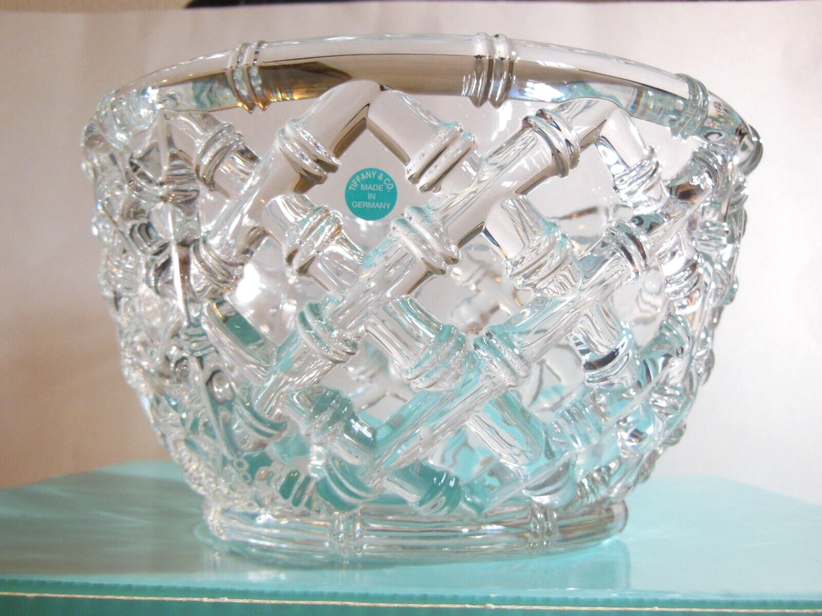 ティファニー クリスタル ボウル Tiffany Bamboo Crystal TIFFANY & CO BAMBOO Lead Crystal 9
