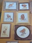 Designs By Gloria & Pat Cross Stitch Wild Animals of North America Book 10 1976 — photo 3