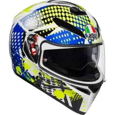 CASCO INTEGRALE AGV K-3 SV PLK MULTI POP BIANCO BLU LIME