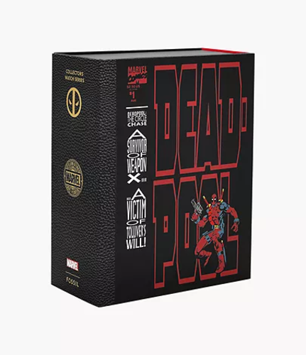 Montre-bracelet FOSSIL édition Limitée DEADPOOL - Mécanique Automatique - Neuf Avec étiquettes Et Boîte