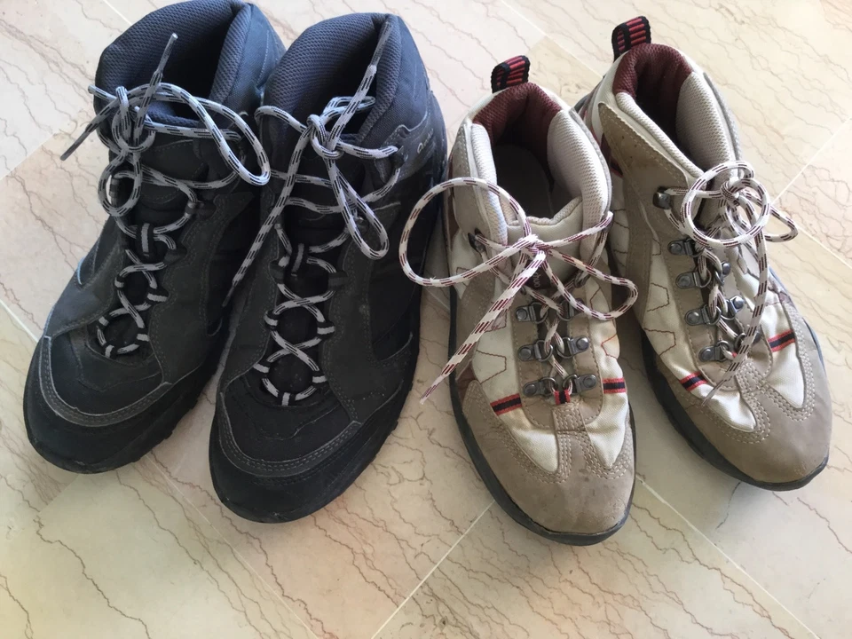 CHAUSSURES RANDONNÉES FEMME (POINTURE 38-39) OU HOMME (42-43) - Photo 1/1