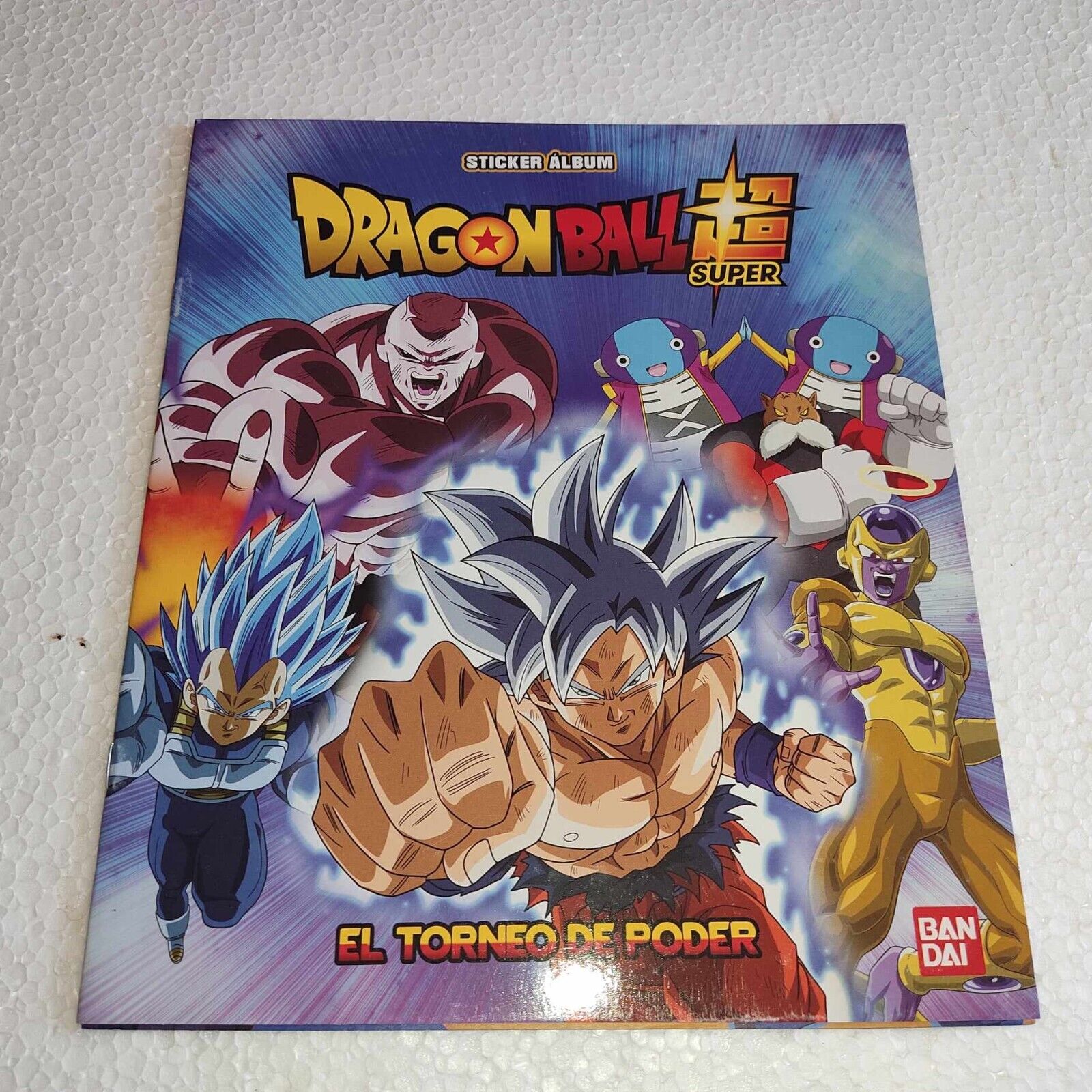 ALBUM DRAGON BALL SUPER BANDAI + SET COMPLETO