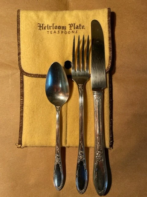 Plato de plata Chateau de 116 piezas de Heirloom Oneida Foto 2 de 3