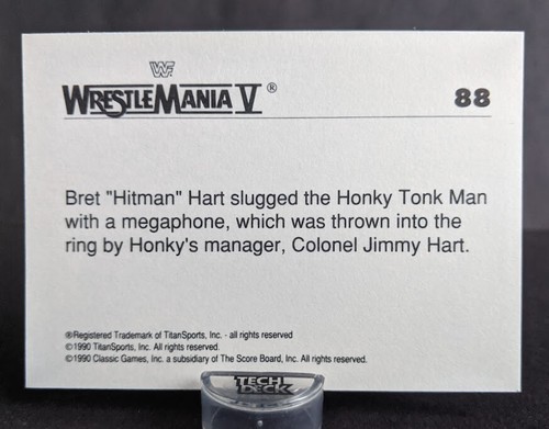 1990 Classic WWF Wrestling Cards 'Pick From List' Hulk WWF Stars and Legends - 第 177/289 張圖片